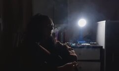 SMOKING SEPTEMBER CROSS ANGLE AND SMOKE RINGS