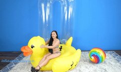 Roxy Deflates-Destroys More Inflatables