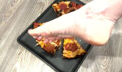 Verbal Humiliation Barefoot Smash Pizza