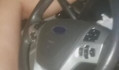 Masturbation in a car down a back road