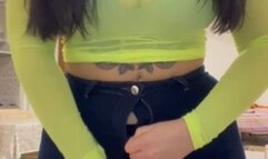 Squeezing into my old short