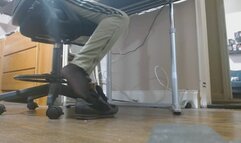 Sexy Black Nylons and Feet