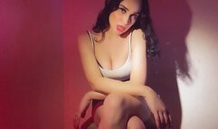 Made disobedient slave lick own pee and get cage punishment