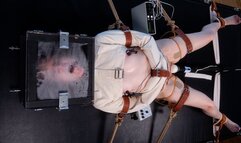 Heads or Tails? - Charlee Chaste and Elise Graves - With their head locked in a box and their body heavily restrained, Charlee delights us all by pushing past sensation overload for an orgasmic reward!