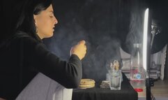 SMOKING LOVE NOSE EXHALES 4