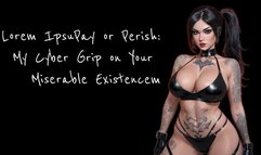 Pay or Perish: My Cyber Grip on Your Miserable Existence