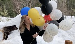 KoalaBalloons - 45min Best off 2024 helium balloons popping