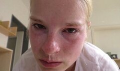 Lili Paddled Hard - FACE