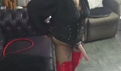 Pegging My sissymaid