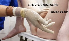 Medical gloves fetish, handjobs, anal play (small4phone)