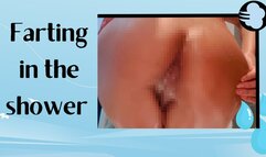 Farting in the shower