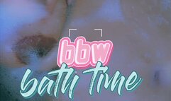 Bbw curvy latina bubble bath time