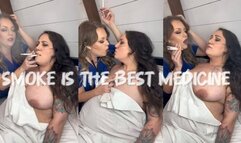 Smoke is the best medicine - Coughing fetish