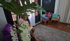 Balbina Shiny Pantyhose BBV Queen in Classic Red Stilettos