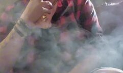 Smoking in natural sunlight compilation