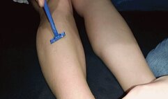 Shaved her legs for better pleasure MP4