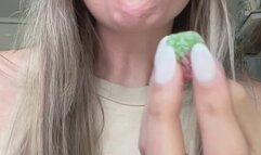 Elizabeth Eats Candy