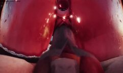 【r18mmd】touhou アダルト萃香 耐久前後多人運動 【3p SEX】