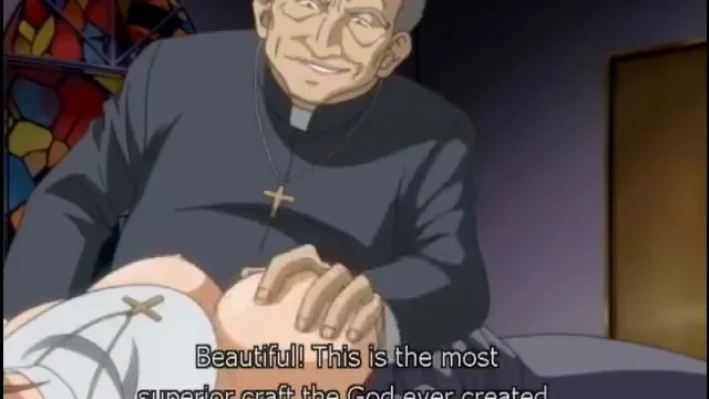 Nun Porn Anime - Hentai Old Priest And Nun Porn Video