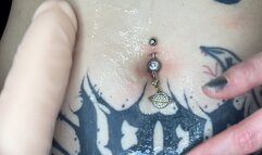 fuck my bellybutton with your cock! cum countdown spitting in my bellybutton JOI spit fetish belly fetish bellybutton fetish