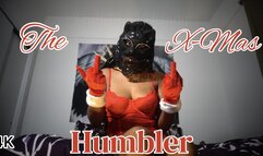 The Christmas Humbler: Ebony Femdom Verbal Humiliation 4K
