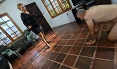 Whipped without mercy by the Cruel Step-Mother Diana Senior