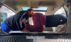 Face farting on car 2