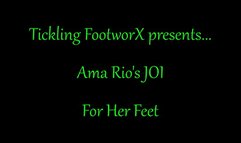 Ama Rios JOI for Her Feet
