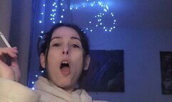 Late Night Smoking And A Couple Coughs