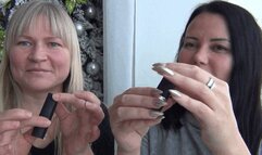 LIPS TO GLASS with lipstick Va