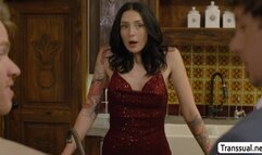 Bossy husband got cheated by wife to his TS friend