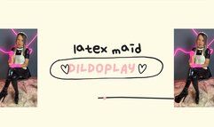 maid latex dildo