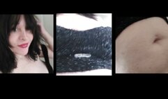 Asmr Sounds Textures and Fluffy Black Bra kisses