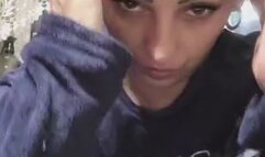 Anna Sparkle weakup in the night