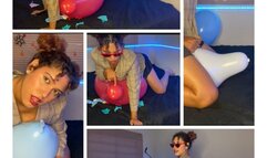 Whipping my balloons sit2pop Nail2pop