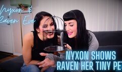 Nyxon & Raven Eve Nyxon SHows Raven Her Tiny Pet HD 1080p MP4
