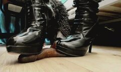 Pain for slave cock punishment