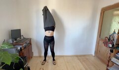 stuck in rollneck of the dress a4