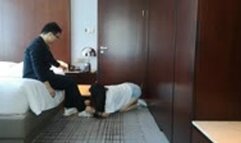 LUNA270_ Petgirl Mina who loves to be pet, meets 2 guys who likes to slap