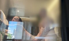 Married Couple Fucking Doggystyle in a Hotel Shower