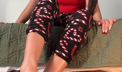 Foot stool worship featuring Caribbean Soles