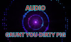 GRUNT YOU DIRTY PIG