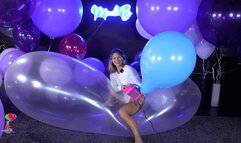Madi B Pops Helium and Other Balloons 4K (3840x2160)