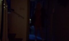 Home late, hard spanking