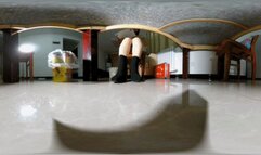 360 panoramic VR boot goddess