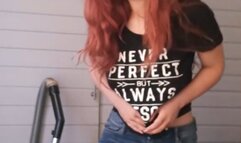 Desperate Pee Wetting My Jeans *