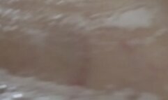 Washing my belly button closer