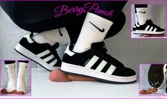 Adidas Campus And Nike Socks Cock Trampling - Cock Crush - Sockjob - Shoejob - CBT - 1080HD