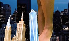 giantess special effects - Giantess MXDominion enjoys herself at the Expense of Teenie City , Giantess, femdom, Shrinking fetish  1080