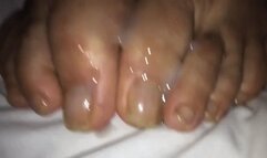 TOE CUM AND ASS SPREADING - FULL HD